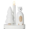 Christmas Joy Adventsljusstake 21cm Isbjörn