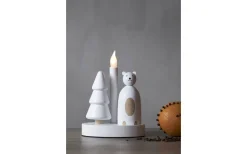 Christmas Joy Adventsljusstake 21cm Isbjörn