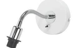 PR Home Cia Vägglampa E14 Vit/Krom* Läslampor