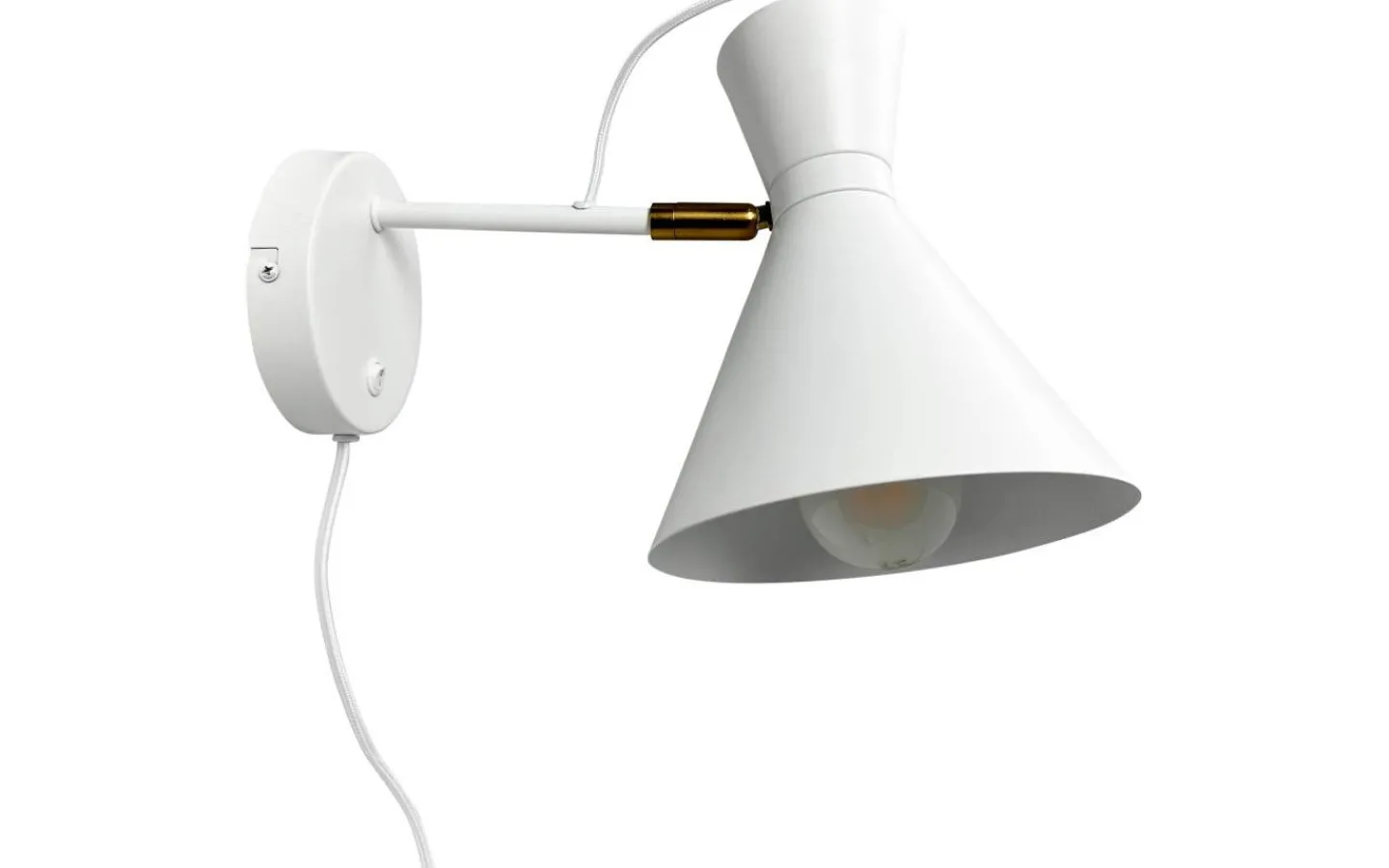 Dyberg Larsen Cindy Vägglampa Matt Vit* Läslampor