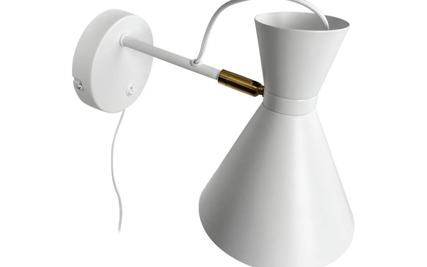 Dyberg Larsen Cindy Vägglampa Matt Vit* Läslampor