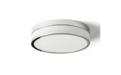 Rendl Cira Plafond 35cm Krom/Opal 24W LED 3000K IP44* Badrumslampor Tak