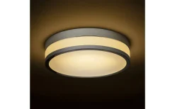 Rendl Cira Plafond 35cm Krom/Opal 24W LED 3000K IP44* Badrumslampor Tak