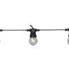Star Trading Circus Mini Ljusslinga 8,55m 20L Färgmix Svart IP44* Partyslingor Utomhus 230V|Partyslingor Utomhus 230V