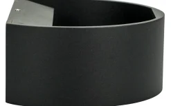 Upp & Nedljus Lampor<Dyberg Larsen Cirkel Vägglampa 15cm LED 2920K 6W Upp/Nedljus Svart IP54