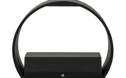 Upp & Nedljus Lampor<Dyberg Larsen Cirkel Vägglampa 15cm LED 2920K 6W Upp/Nedljus Svart IP54