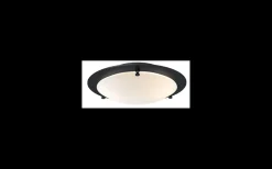 Hall & Trappa|Plafonder<Belid Cirklo Plafond Ø40cm Svart