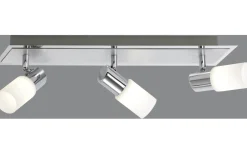 Trio Lighting Clapton Spotlight LED 3-delad krom* Avlånga Takspotlights|Takspot Med 3 Lampor