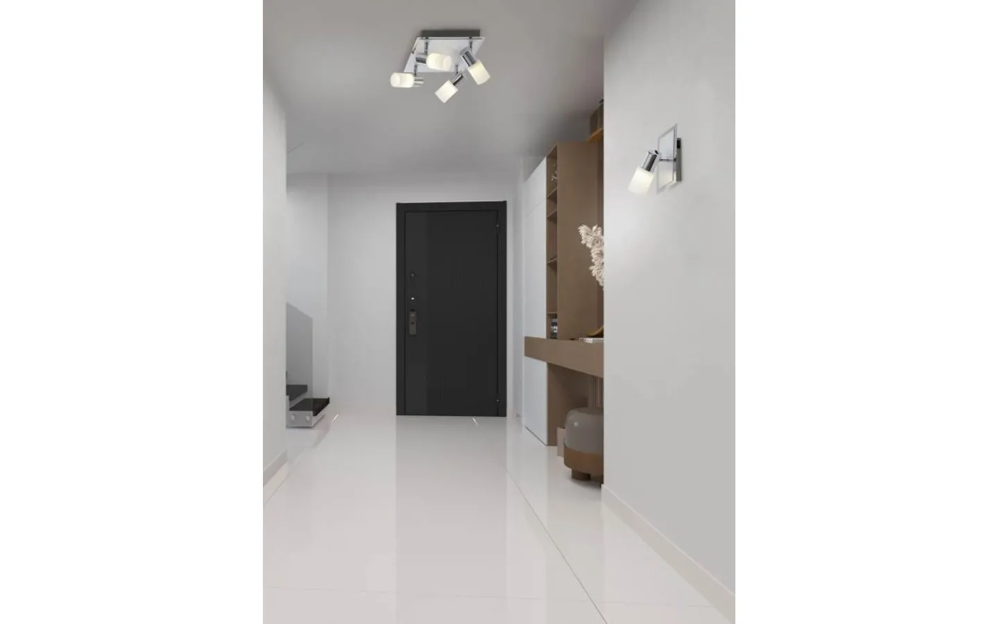 Trio Lighting Clapton Spotlight LED krom* Läslampor