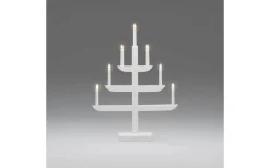 Visa Alla Adventsljusstakar|Adventsljusstakar 61-120 Cm<Konstsmide Clara Adventsljusstake 7L 65cm Vit