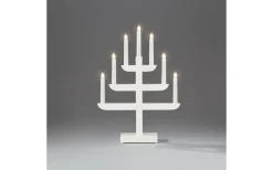 Clara Adventsljusstake 7L 46cm Vit