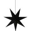 Clara Stjärna 45cm Svart
