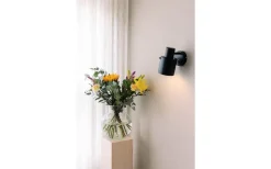 Clark 1 Vägglampa Svart