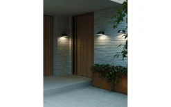 Vägglampor Utomhus<Nordlux Clarso Vägglampa Svart IP44