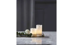 Blockljus Inomhus|Blockljus Inomhus<Star Trading Clary Batteridrivet Blockljus 15cm Vit