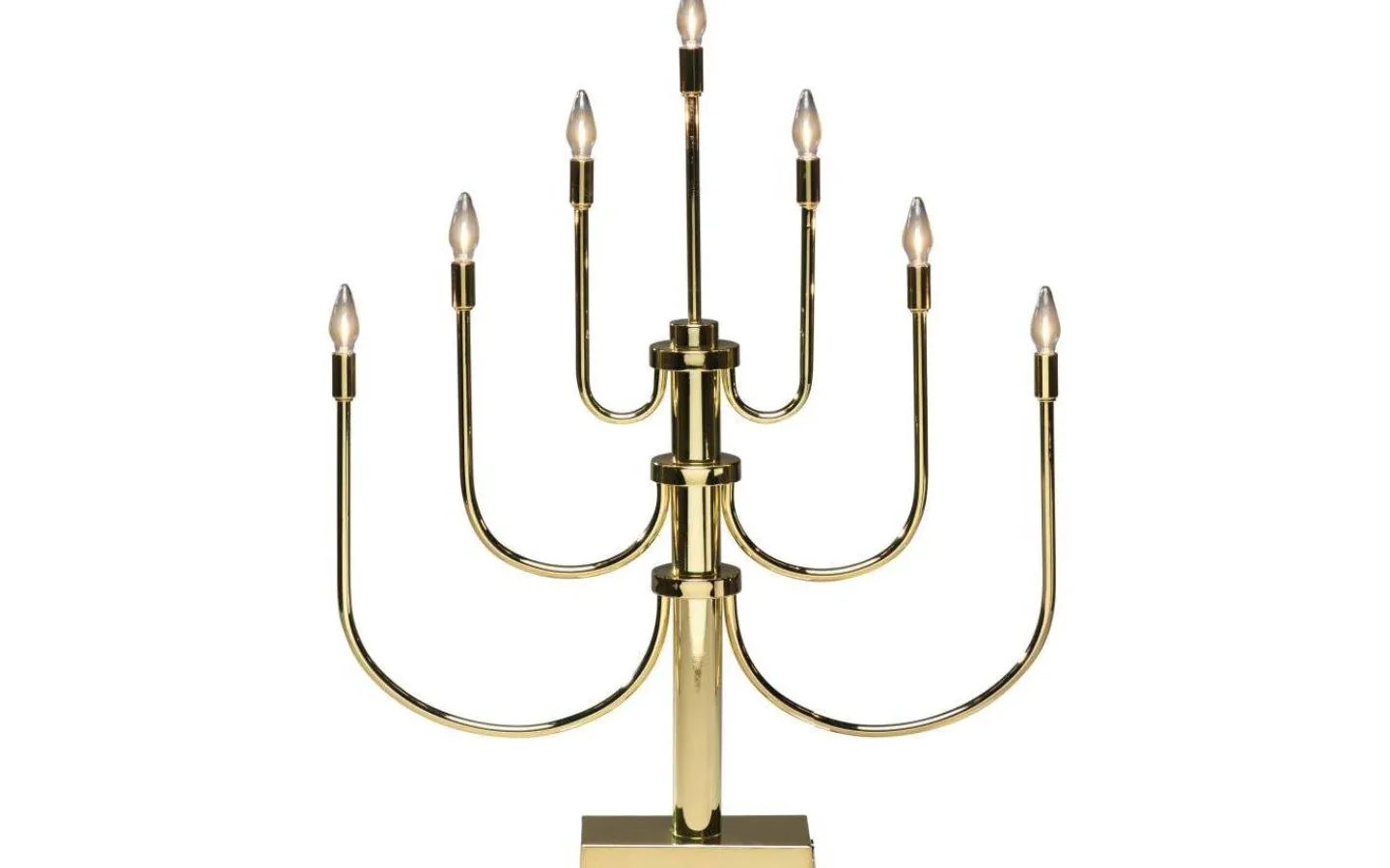 Visa Alla Adventsljusstakar|Adventsljusstakar 31-60 Cm<Konstsmide Classic Adventsljusstake 55cm Mässing