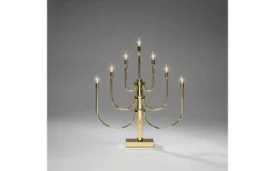 Visa Alla Adventsljusstakar|Adventsljusstakar 31-60 Cm<Konstsmide Classic Adventsljusstake 55cm Mässing