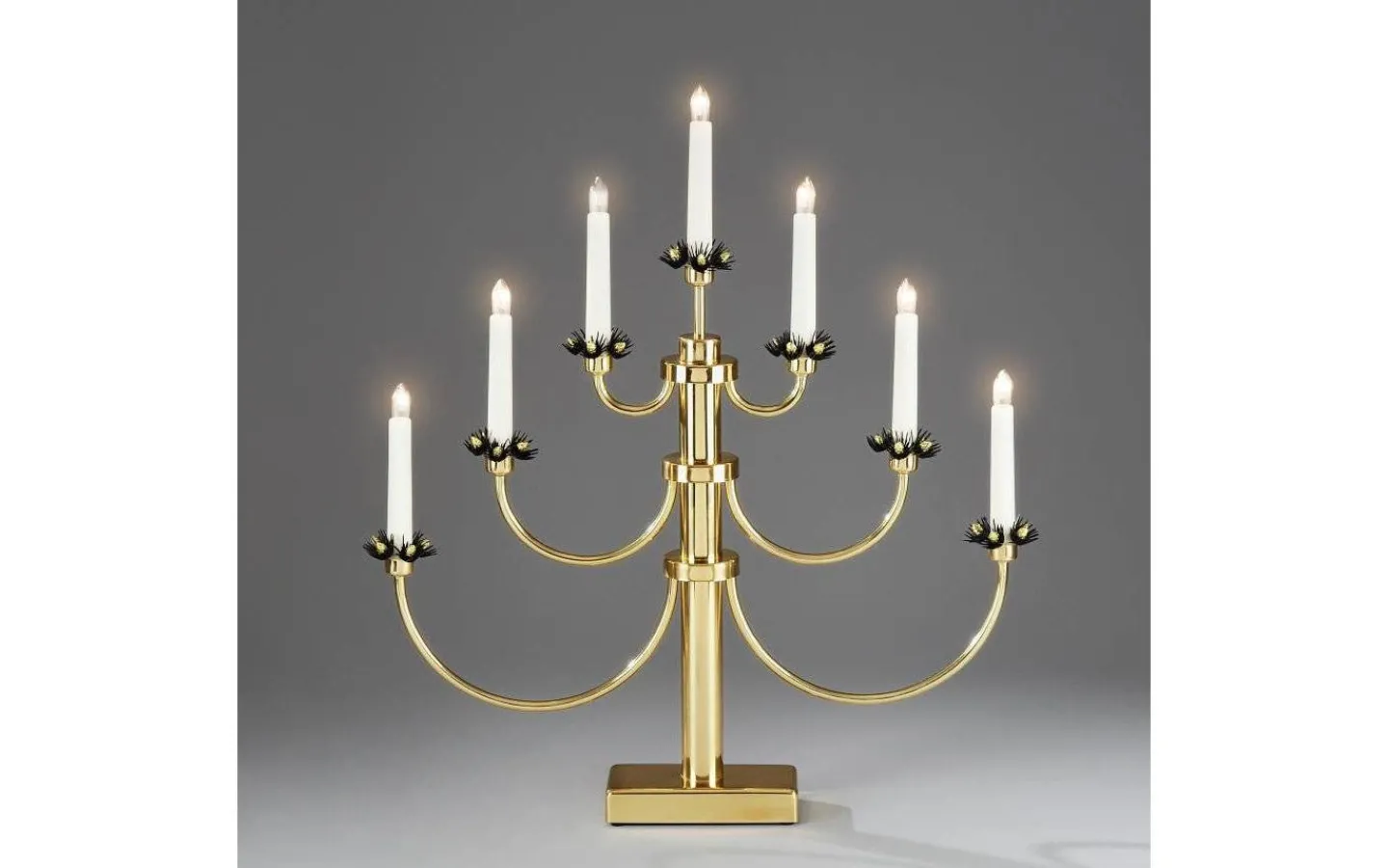 Konstsmide Classic Adventsljusstake Mässing 54cm* Visa Alla Adventsljusstakar|Adventsljusstakar 31-60 Cm