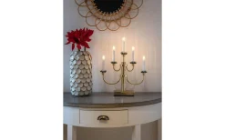 Konstsmide Classic Adventsljusstake 41cm Mässing* Visa Alla Adventsljusstakar|Adventsljusstakar 31-60 Cm