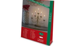 Konstsmide Classic Adventsljusstake 41cm Mässing* Visa Alla Adventsljusstakar|Adventsljusstakar 31-60 Cm