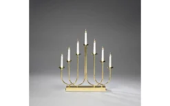 Visa Alla Adventsljusstakar|Adventsljusstakar 31-60 Cm<Konstsmide Classic Adventsljusstake 53cm Mässing