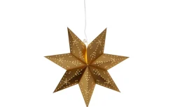 Visa Alla Julstjärnor|Julstjärnor Med Sladd<Star Trading Classic Julstjärna Guld 45cm Papp
