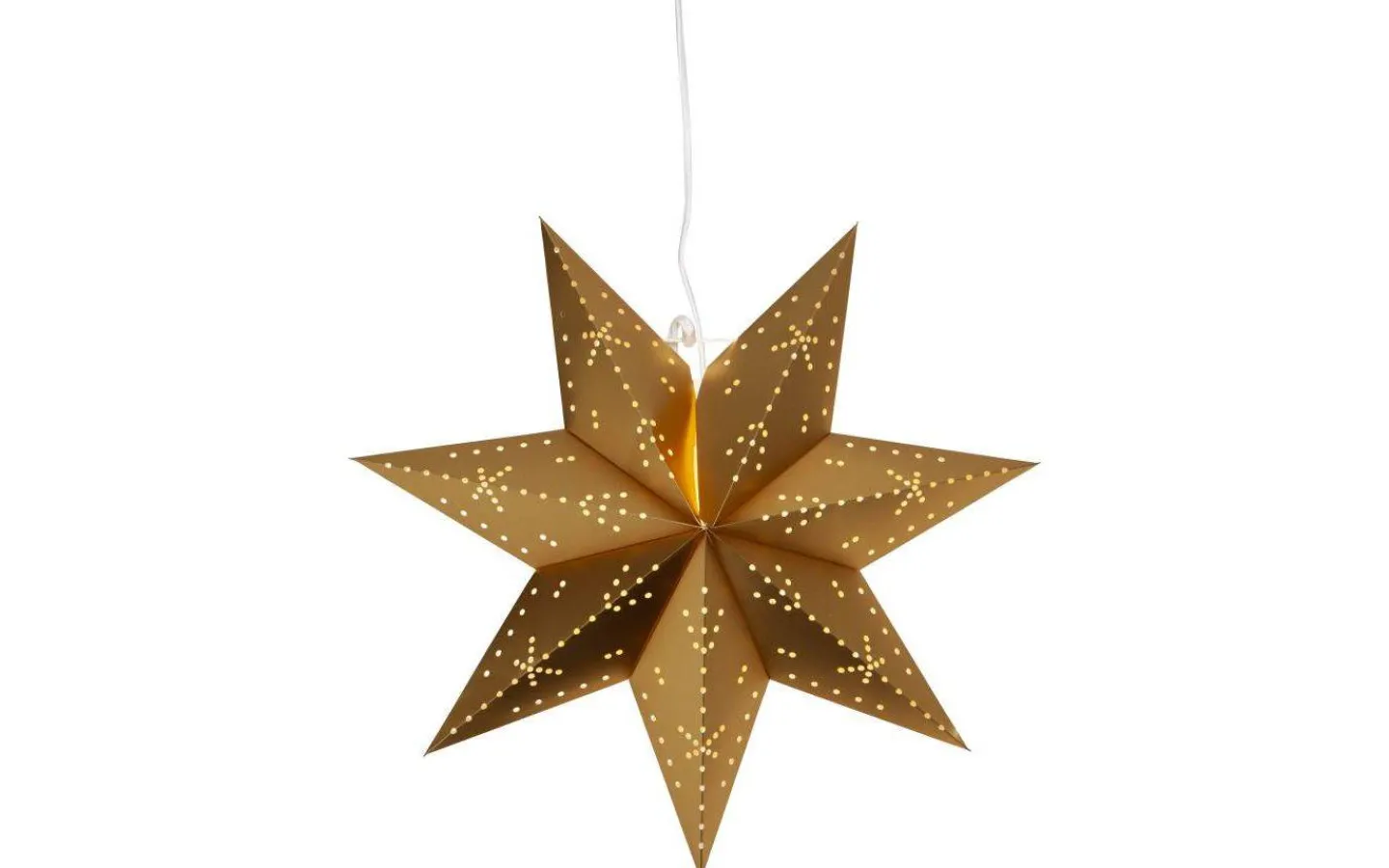 Visa Alla Julstjärnor|Julstjärnor Med Sladd<Star Trading Classic Julstjärna Guld 45cm Papp