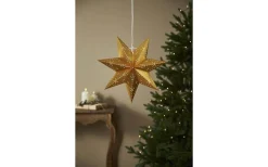 Visa Alla Julstjärnor|Julstjärnor Med Sladd<Star Trading Classic Julstjärna Guld 45cm Papp
