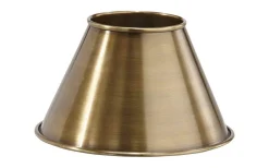 PR Home Classic Metallskärm Ø22cm Antikmässing* Enfärgade Runda Lampskärmar