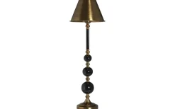 PR Home Classic Metallskärm Ø22cm Antikmässing* Enfärgade Runda Lampskärmar