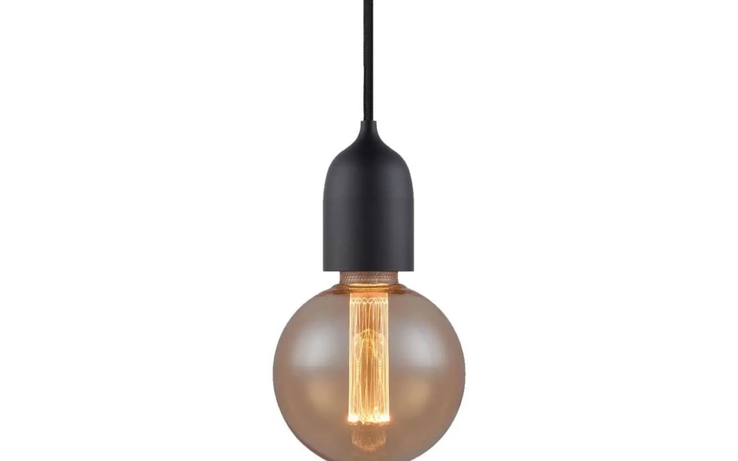 Sladdställ Med Sockel<Halo Design Classic Pendel Med E27-Sockel Svart