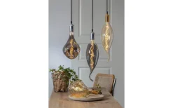 Sladdställ Med Sockel<Star Trading Classical Sladdställ Mässing E27 3,5m Textilkabel