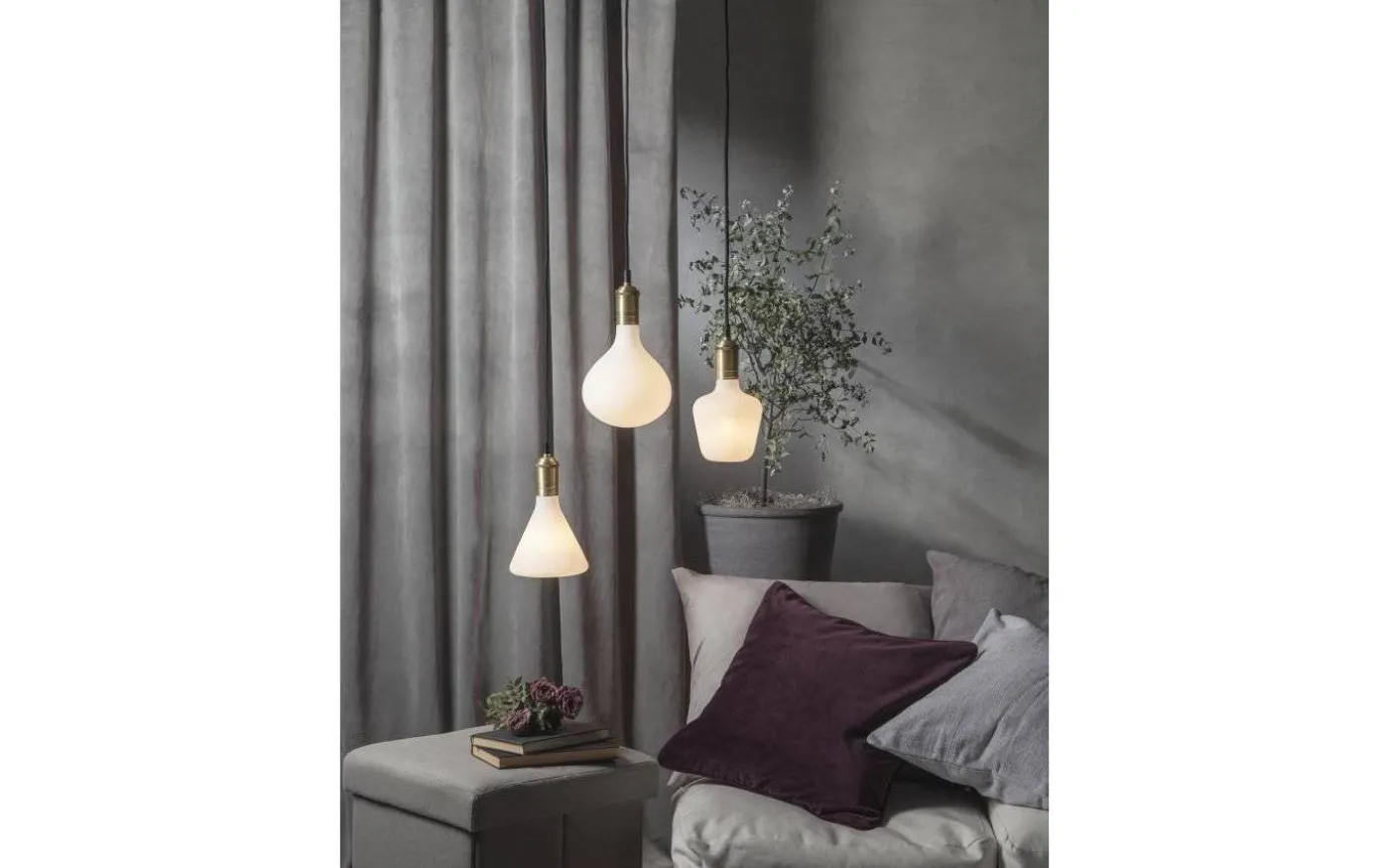 Classical Sladdställ Oxid E27 3,5m Textilkabel