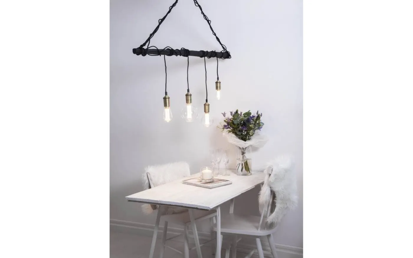 Classical Sladdställ Oxid E27 3,5m Textilkabel