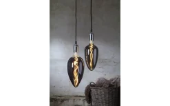 Sladdställ Med Sockel<Star Trading Classical Sladdställ Zink E27 3,5m Textilkabel