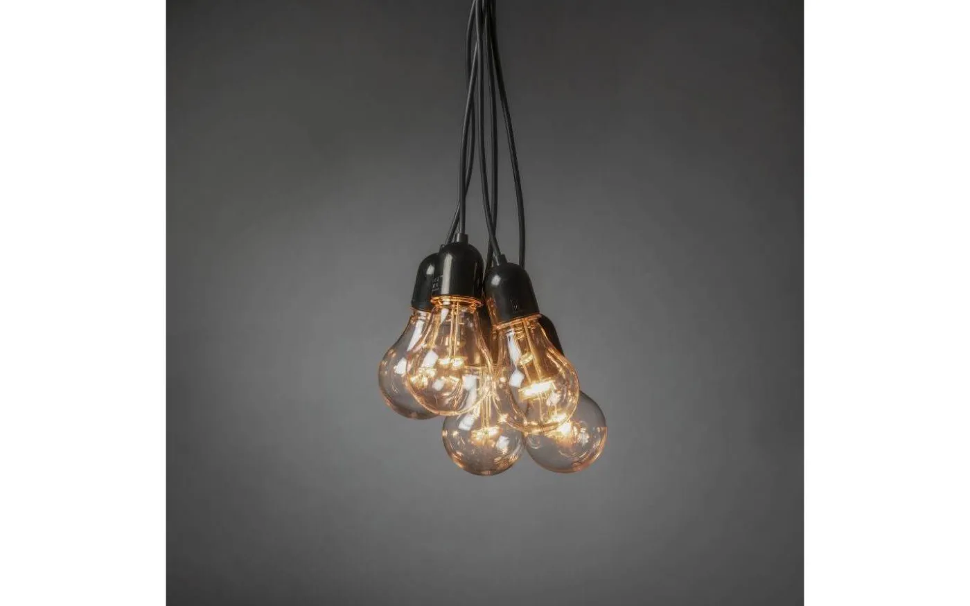 Clear Ljusslinga 4,5m 10L Svart IP44