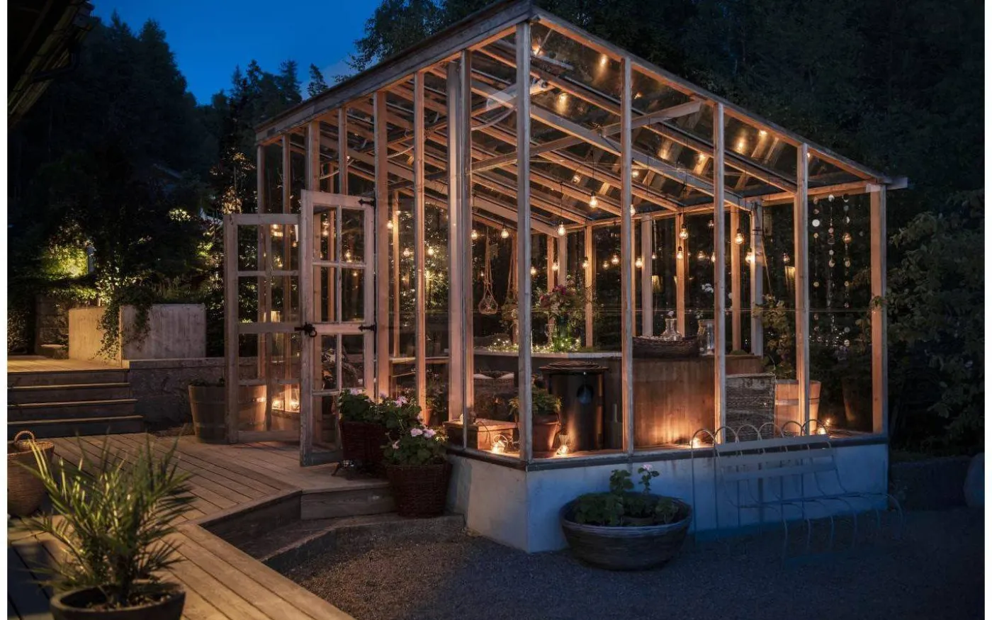 Clear Ljusslinga 4,5m 10L Svart IP44