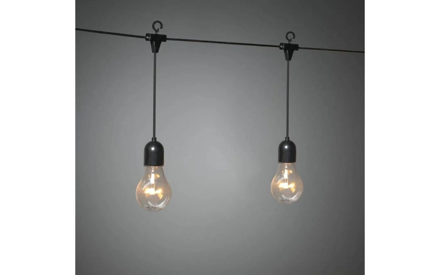 Clear Ljusslinga 4,5m 10L Svart IP44