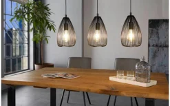 Avlånga Taklampor<Eglo Clevedon Taklampa 78cm 3L Svart