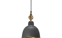 PR Home Cleveland Tak-/Fönsterlampa 23cm Grå/Mässing* Kök & Matplats|Fönsterlampor