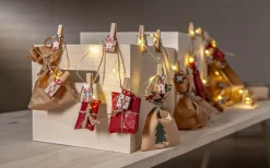 Batteri Julpynt Inomhus<Star Trading Clippy Advent Ljusslinga 2,4m Multifärgad Varmvit