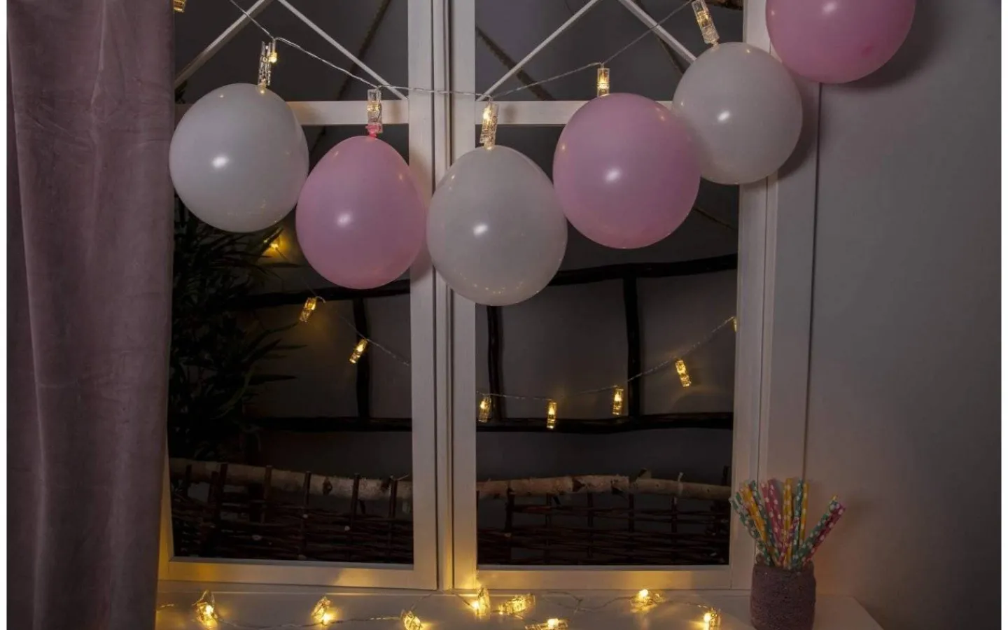 Batterislingor Inomhus|Barnrum<Star Trading Clippy Batteridriven Ljusslinga Klädnypor LED