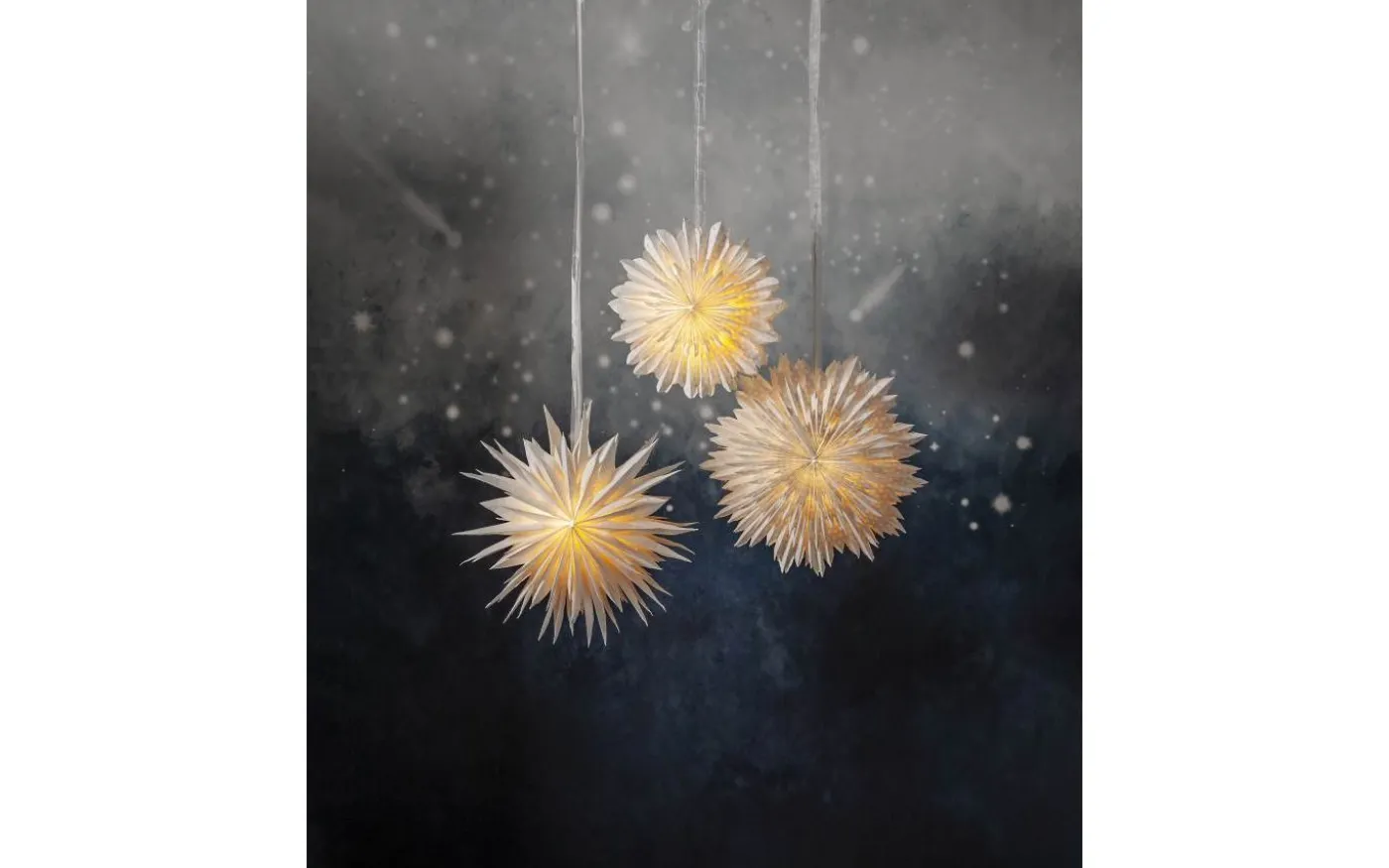 Cloud Pappersstjärna 60cm Vit