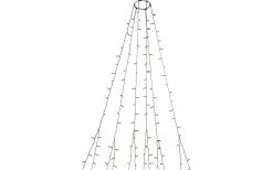 Konstsmide Cluster Julgransslinga 1,8m Frost Varmvit, Timerfunktion IP44* Julgransbelysning