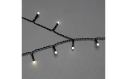 Konstsmide Cluster Julgransslinga 1,8m Frost Varmvit, Timerfunktion IP44* Julgransbelysning