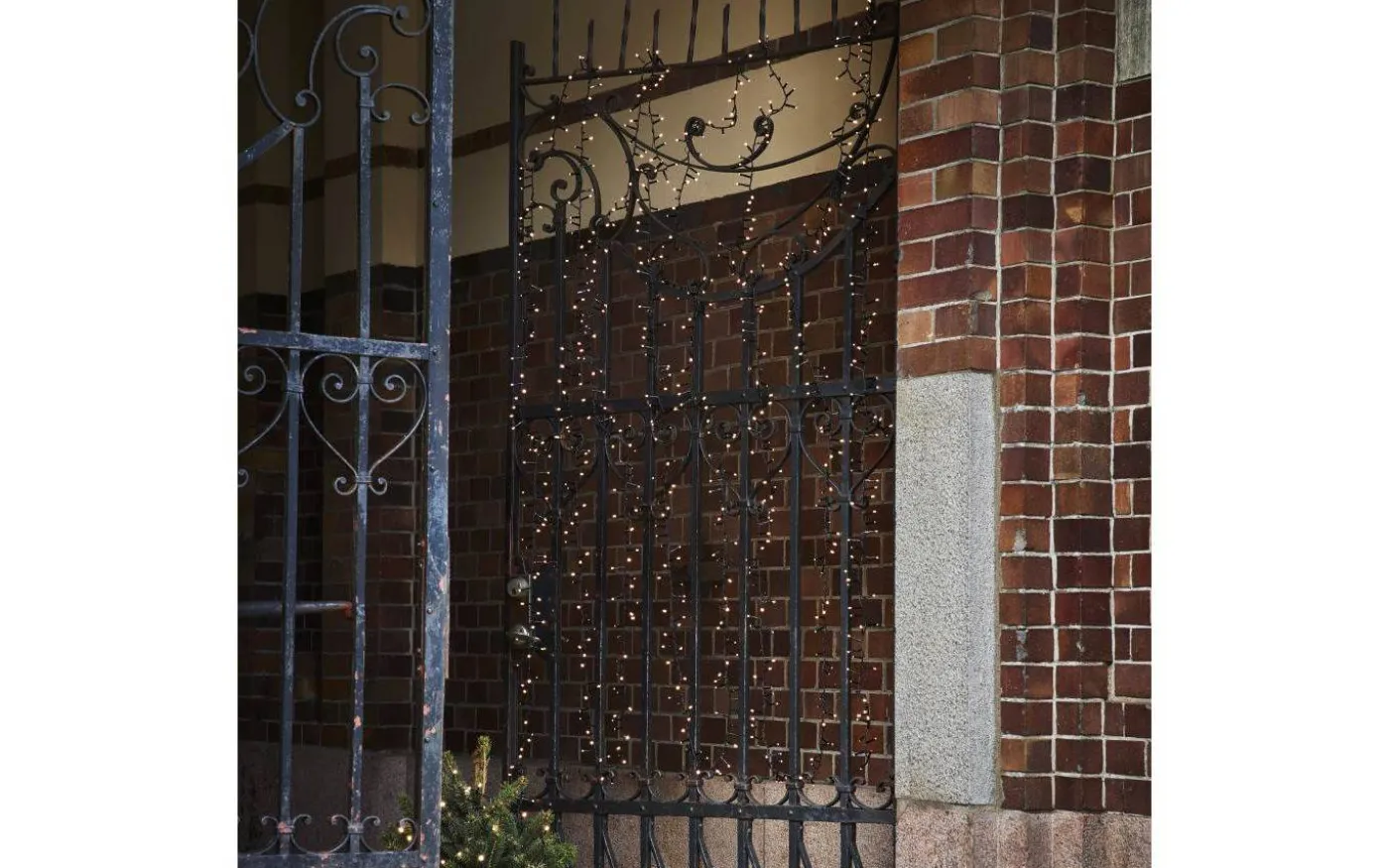 Clusterslinga Crispy Ice White 24m 1200LED IP44