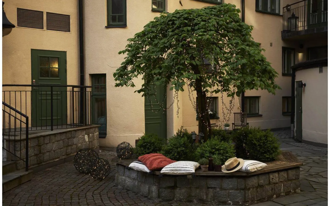 Clusterslinga Crispy Ice White 24m 1200LED IP44