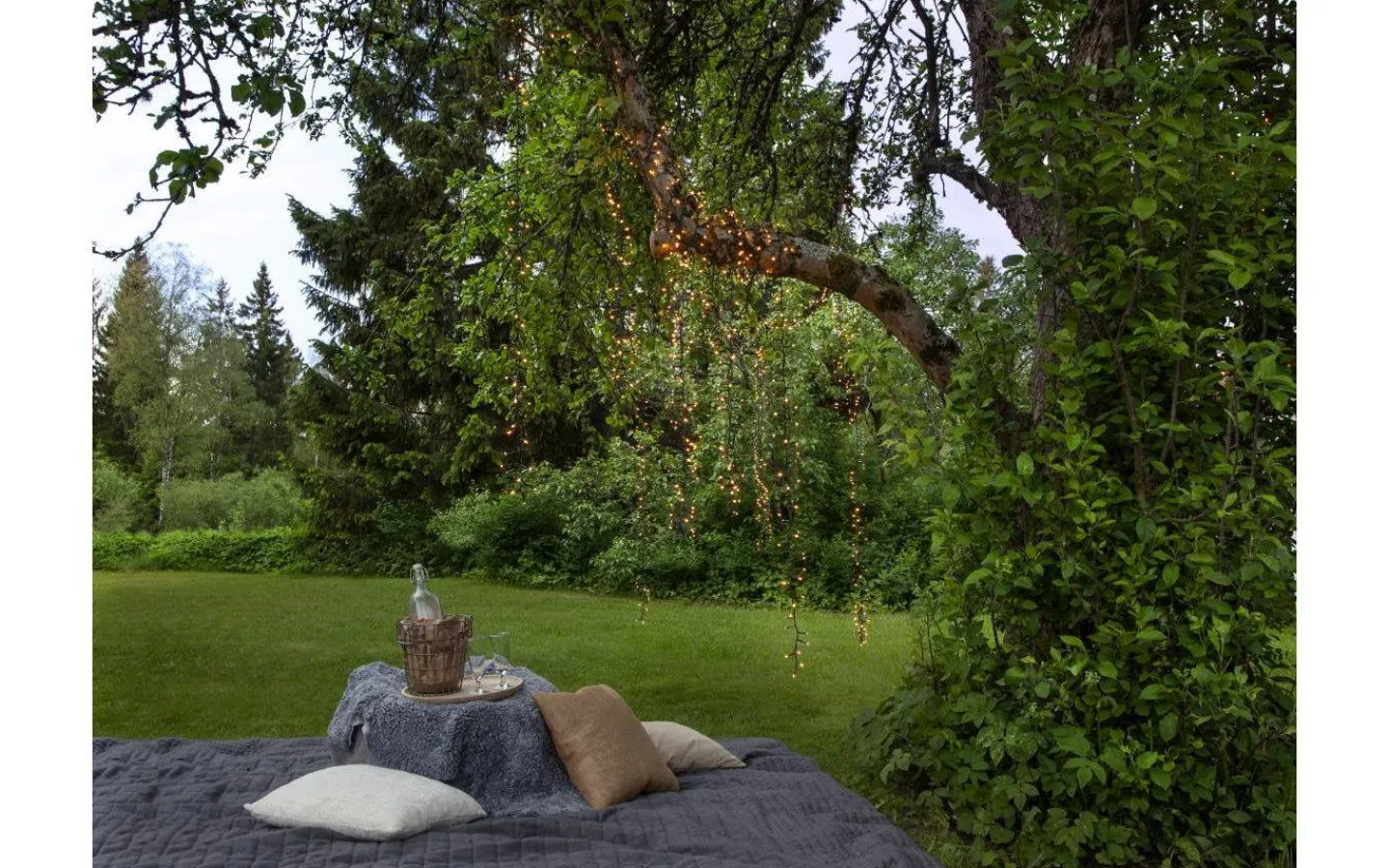 Star Trading Clusterslinga Golden Warm White 16m 800LED IP44* Långa Ljusslingor (11-20M)|Clusterslingor