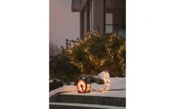 Konstsmide Clusterslinga LED med Sladdvinda 18m Amber IP44* Ljusslingor Med Sladdvinda|Långa Ljusslingor (11-20M)