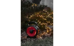 Konstsmide Clusterslinga LED med Sladdvinda 6,58m Amber IP44* Ljusslingor Med Sladdvinda|Korta Ljusslingor (1-10M)